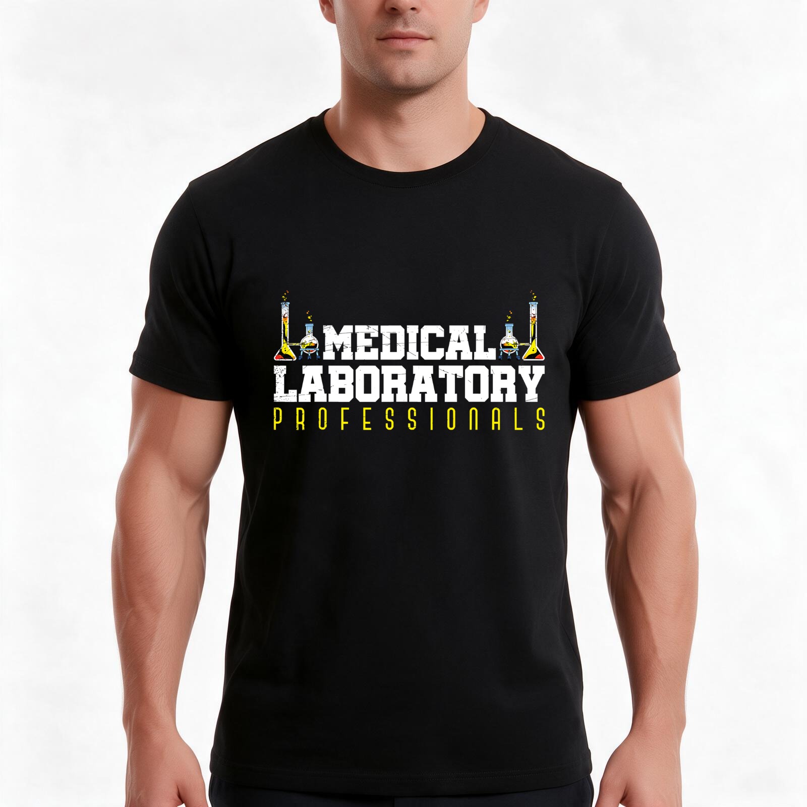 Medical Lab Graphics - Med Laboratory Scientist Medical T-Shirt, Funny