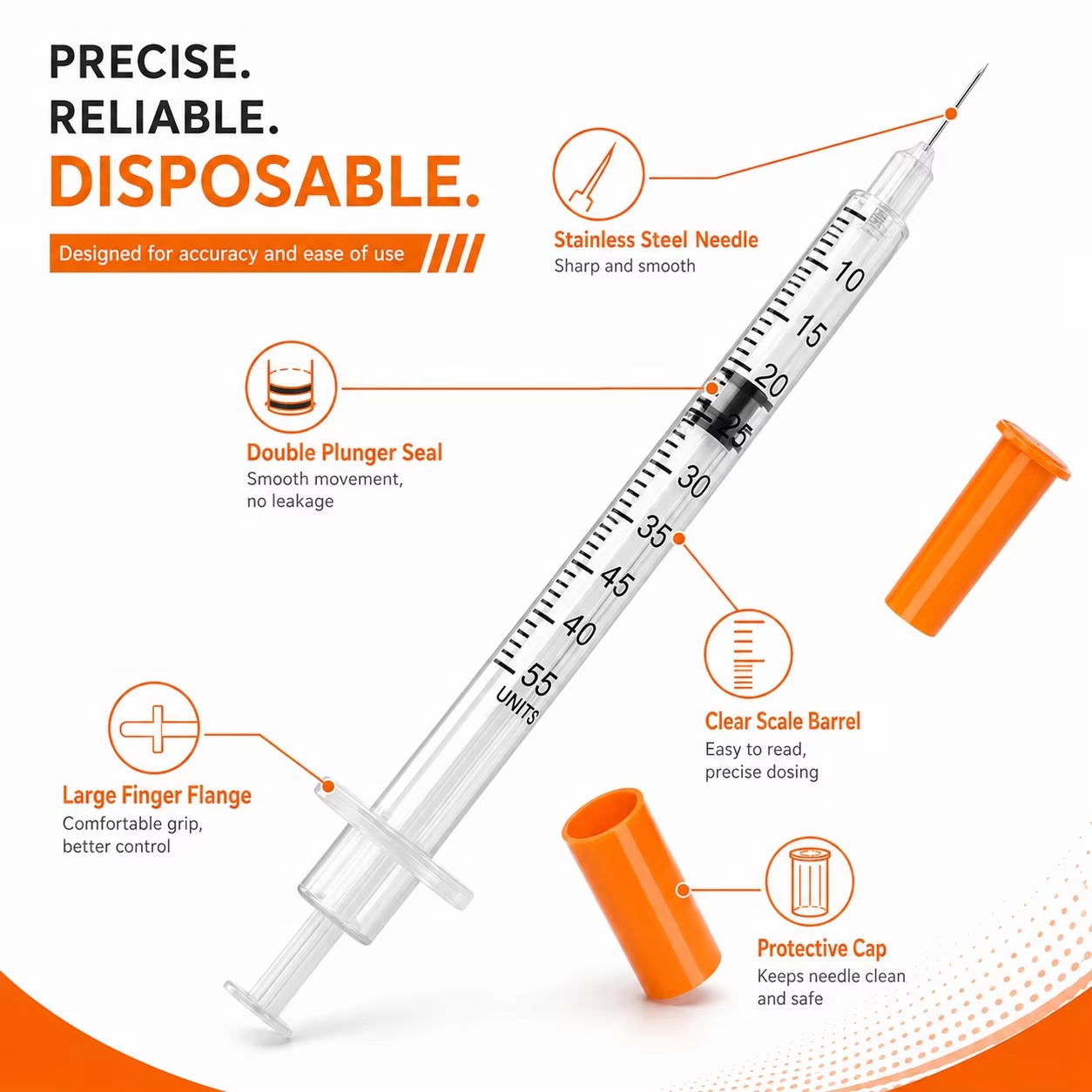 100-Pack Disposable Syringes P - đánh giá và giá Medical Lab Professional